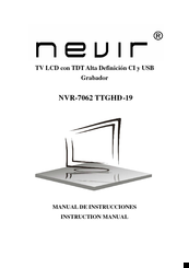 Nevir NVR-7062 TTGHD-19 Instruction Manual