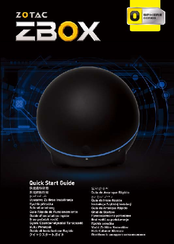 Zotac Zbox Sphere Quick Start Manual