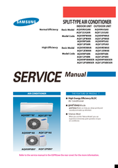 Samsung AQV09UGAN Service Manual