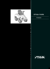 Stiga Park Power Instructions For Use Manual