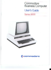 Commodore 8000 Series User Manual
