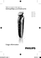 Philips QG3383 User Information