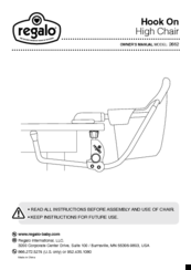Regalo Hook On 2662 Owner's Manual
