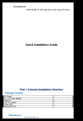 Powerlink PL-APN Quick Installation Manual