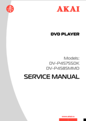 Akai DV-P4575SDK Service Manual