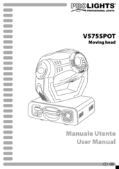 Prolights V575SPOT User Manual