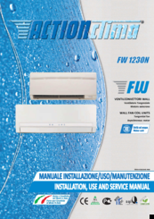 Action Clima FW 1230N Installation, User And Service Manual