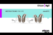 oticon miniBTE Instructions For Use Manual
