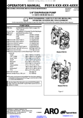 Aro PD01X Operator's Manual