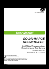 IAI GO-2401C-PGE User Manual