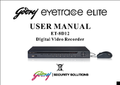 Godrej Eyetrace Elite ET-8D12 User Manual