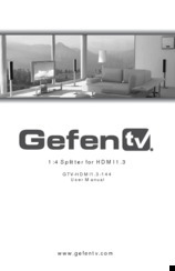 GefenTV GTV-HDMI1.3-144 User Manual