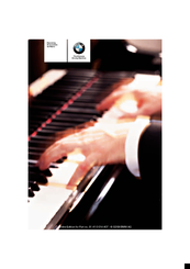 BMW Professional CD Radio Operating	 Instruction