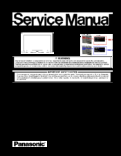 Panasonic TC-L32X1N Service Manual