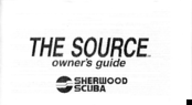 Sherwood Scuba Source Owner's Manual