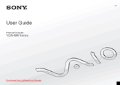 Sony VGN-NW Series User Manual