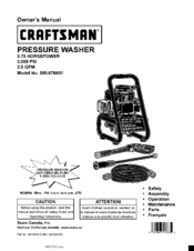Craftsman 580.676651 Owner's Manual