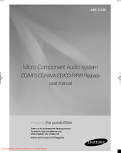 Samsung MM-C330 User Manual