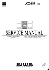 Aiwa LCX-157 Service Manual