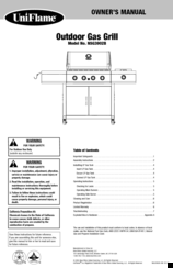 Uniflame nsg3902b Owner's Manual