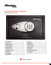 Master Lock X041ML Owner's Manual