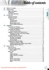 Optoma HD8600 User Manual