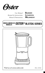 Oster BLSTDG SERIES User Manual