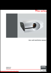 Barco PH series User And Installation Manual