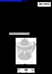 Scarlett SC-1012 Instruction Manual