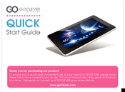Go Clever M723G Quick Start Manual