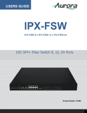 Aurora IPX-FSW-8 User Manual