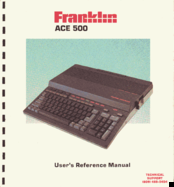Franklin ACE 500 User's Reference Manual