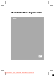 HP R827 Manual