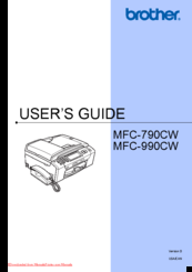 Broadata MFC-990CW User Manual