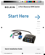 Belkin F1D201u Quick Installation Manual