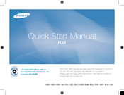 Samsung PL51 Quick Start Manual