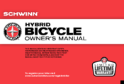 Schwinn HYBRID BICYCLE Owner's Manual
