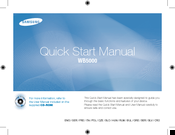 Samsung WB 5000 Quick Start Manual