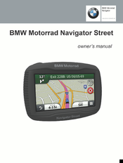 BMW Motorrad Navigator Street Owner's Manual