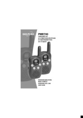 Dexford PMR700 User Manual