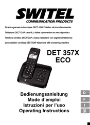 switel DET 357 series Operating Instructions Manual