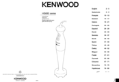 Kenwood HB680 series Instructions Manual