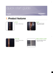 Samsung RS26MBZ series Quick Start Manual