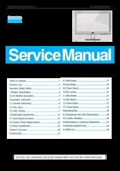 AOC E2060PDA Service Manual