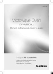 Samsung CM1109 Owner's Instructions & Cooking Manual