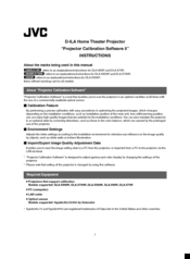 JVC DLA-X95R Instructions Manual