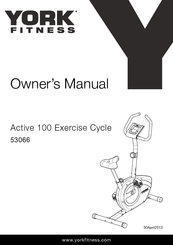 york active 100 exercise bike