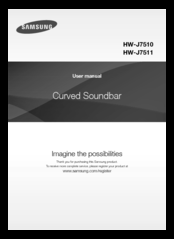 Samsung HW-J7511 User Manual