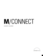 Humanscale M/Connect MCM2WT User Manual