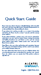 Alcatel POP 27043Y Quick Start Manual